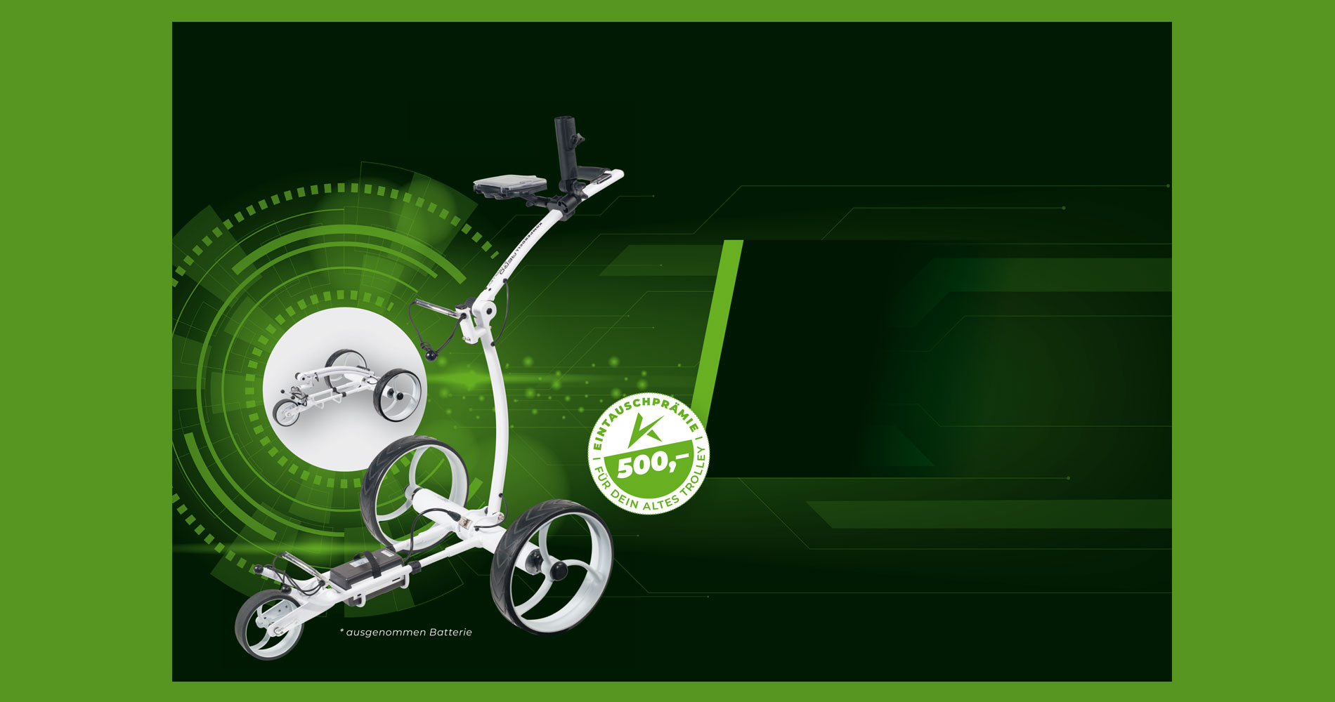 Aero-E-Trolley Komperdell Golf Mondsee